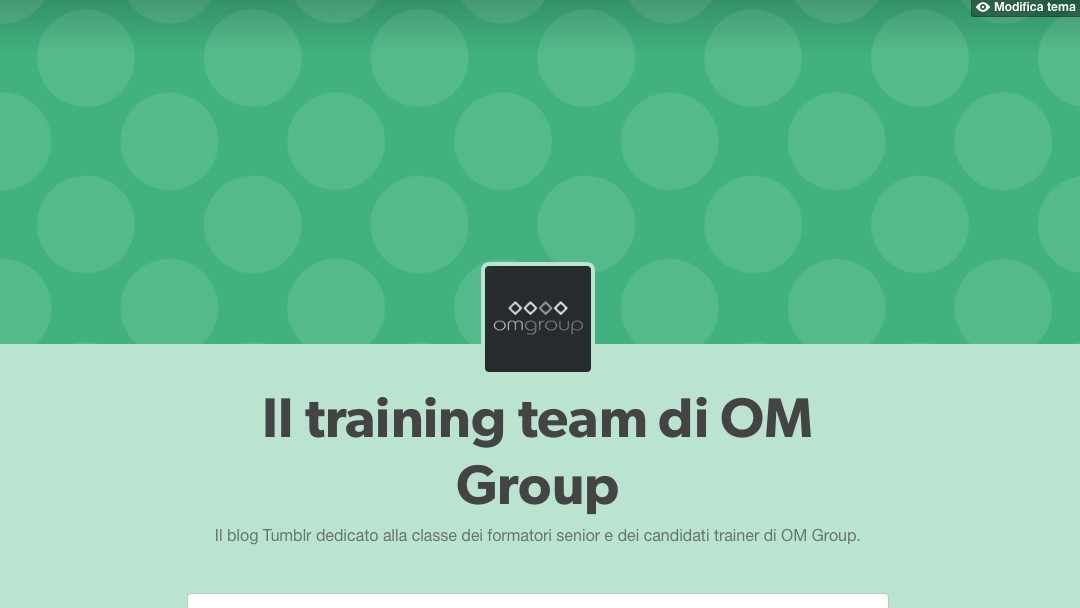 Il blog del training team di OM Group, nuova leva della comunicazione aziendale